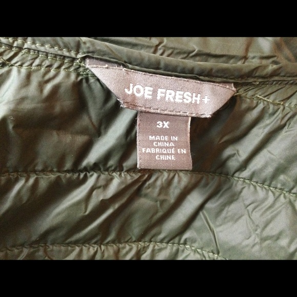Green light weight winter jacket - Picture 4 of 5